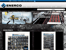 Tablet Screenshot of enerco.com